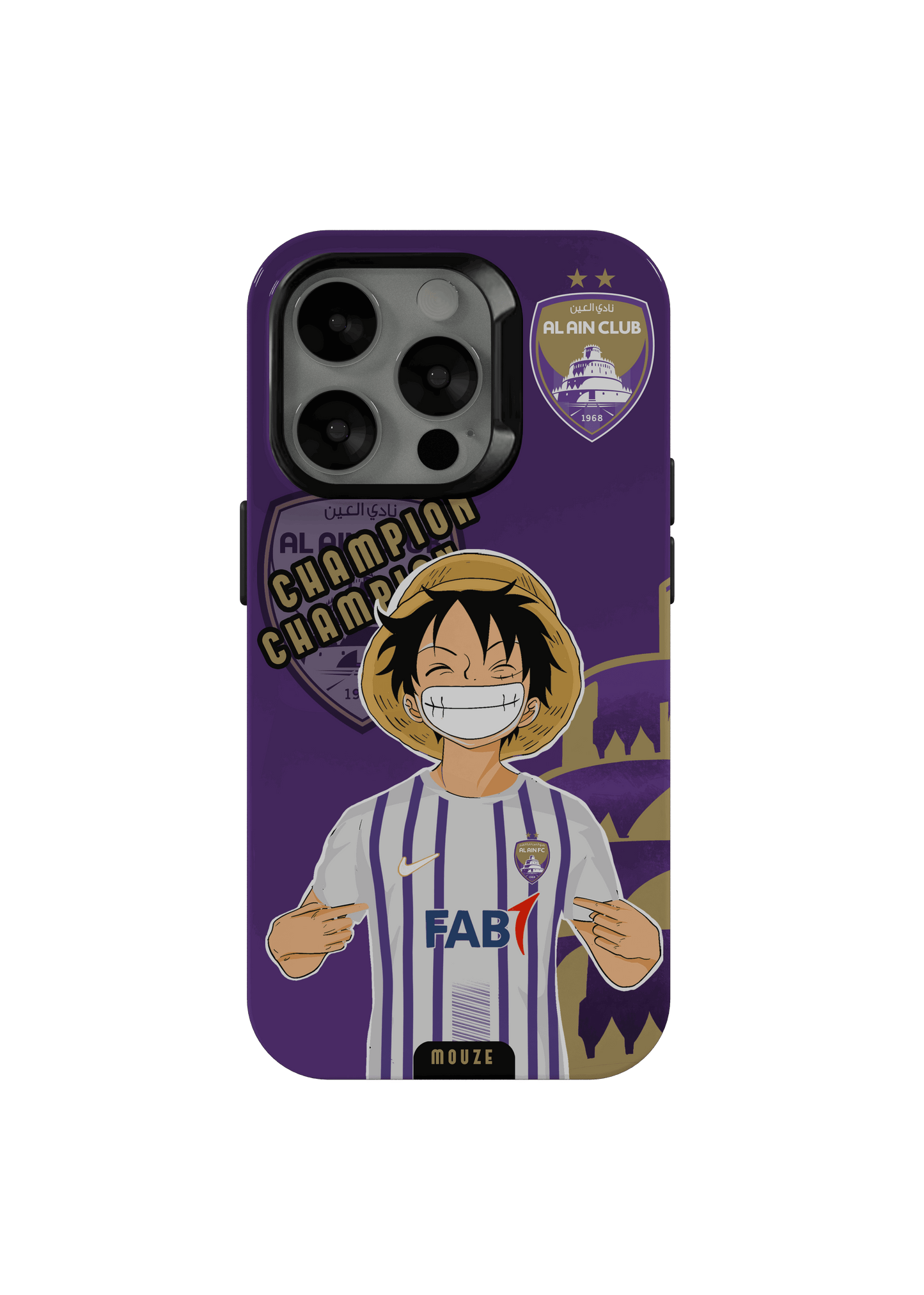 AL AIN FC LUFFY CHAMPION - SNAP CASE