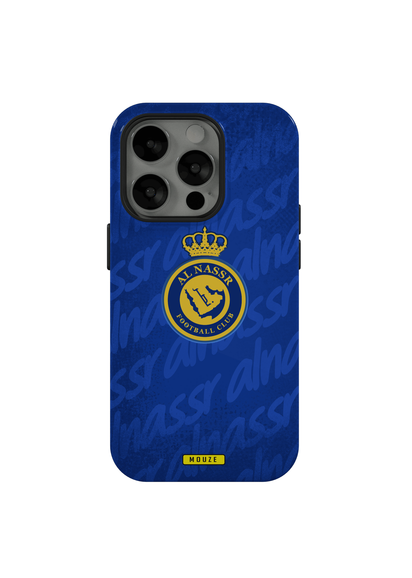 AL NASSR LOGO BLUE CASE