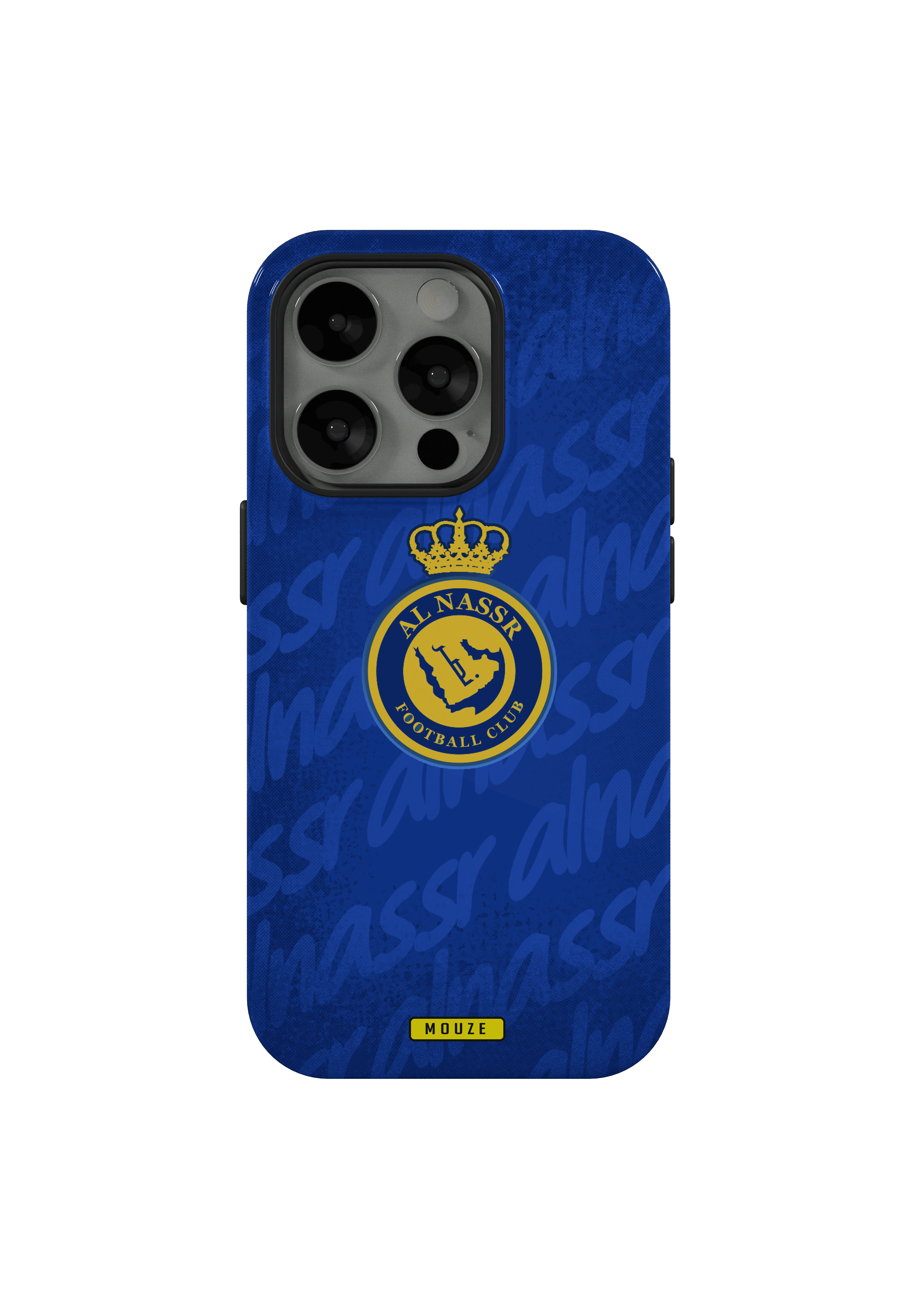 AL NASSR LOGO BLUE CASE