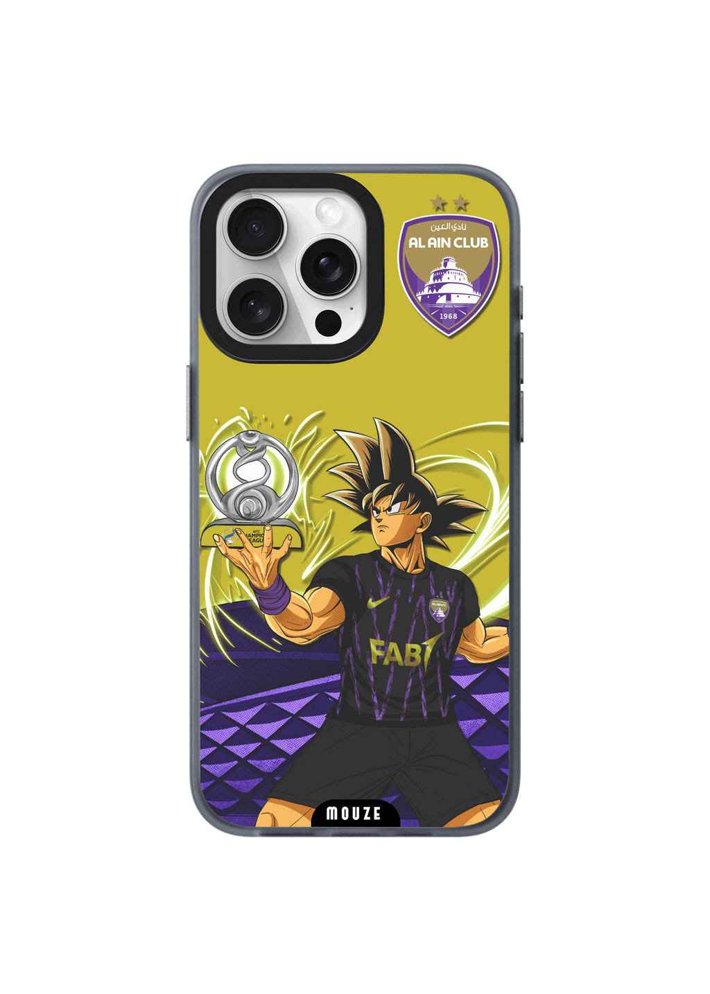 AL AIN FC GOKU CHAMPION MATTE CASE SPECIAL EDITION
