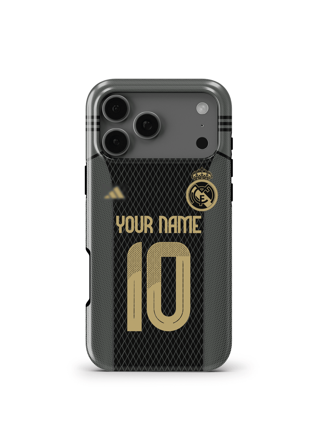 REAL MADRID FC BLACK JERSEY NAME 2026