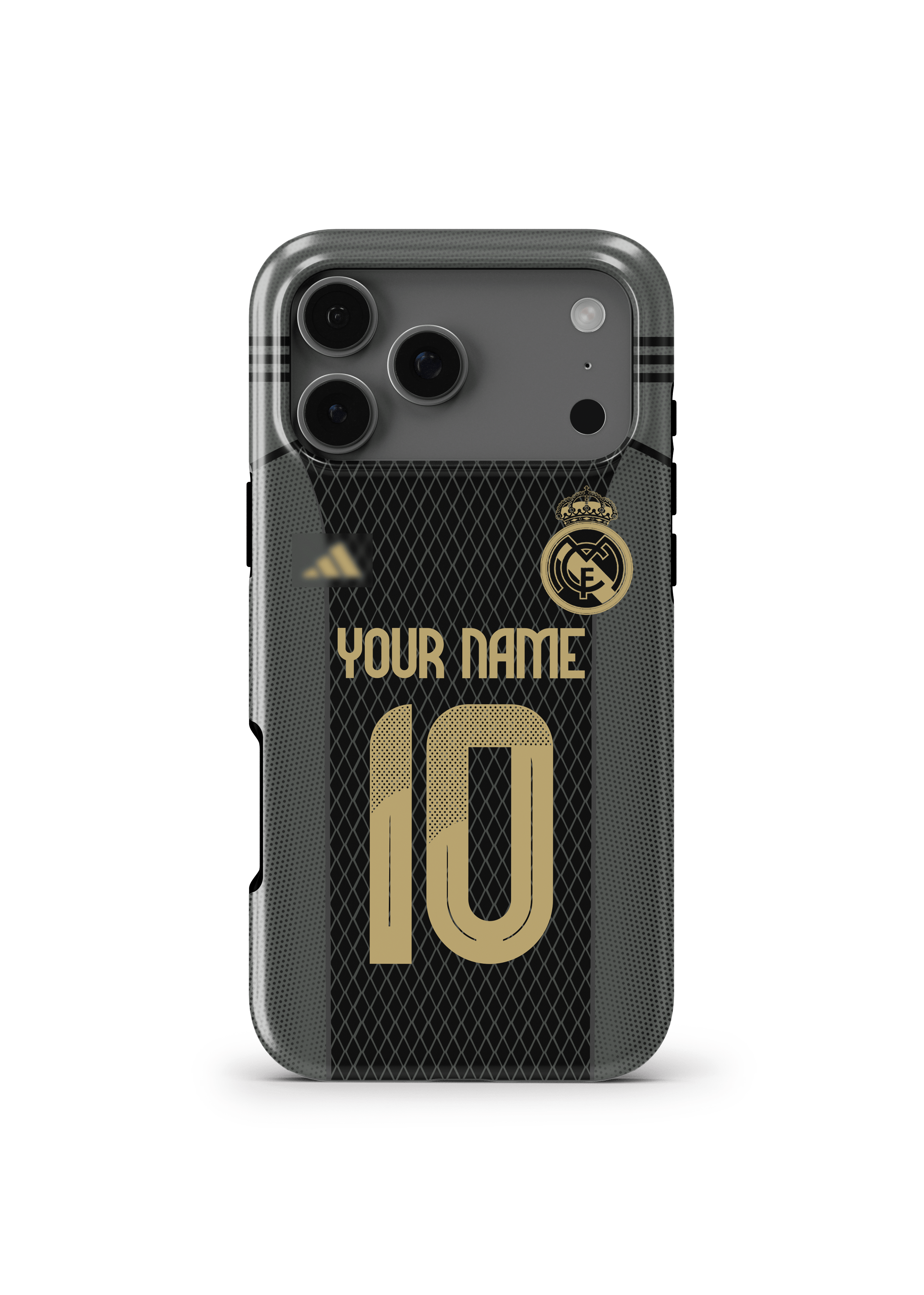 REAL MADRID FC BLACK JERSEY NAME 2026