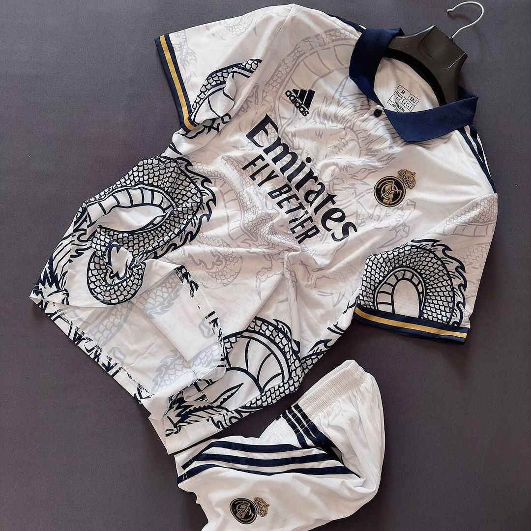 Real Madrid White Dragon Set