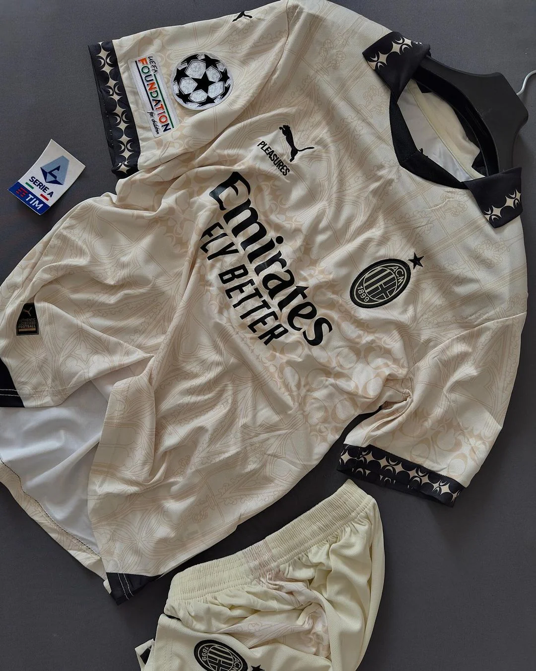 AC Milan X Pleasures 2024 Third Set